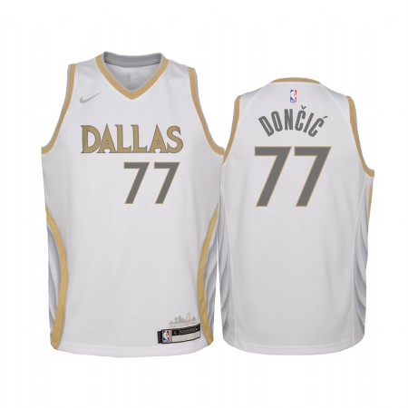 Maillot Basket Dallas Mavericks Luka Dončić 77 2020-21 City Edition Swingman - Homme